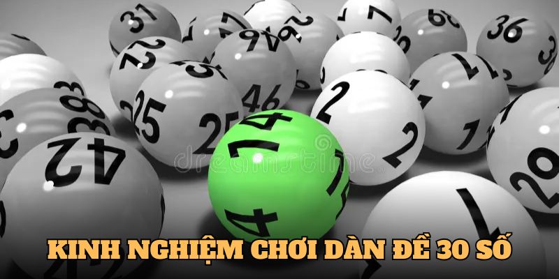 Kinh Nghiệm Chơi Dàn Đề Chuẩn Nhất Từ Các Chuyên Gia F168 4 Kinh nghiệm chơi dàn đề 30 số trong 3 ngày bất bại